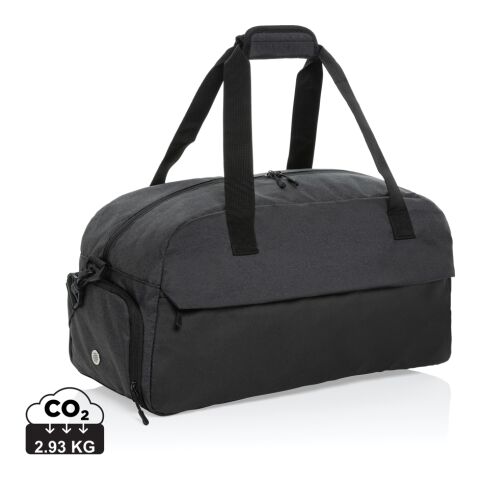 Sac de sport en rPET AWARE™ Kazu noir | sans marquage | non disponible | non disponible | non disponible