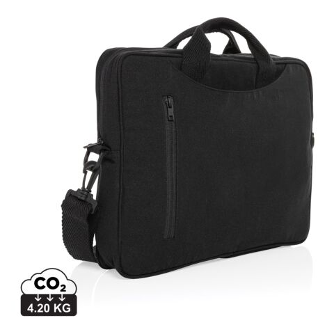 Sacoche ordinateur 15,4'' en coton recyclé AWARE™ Laluka