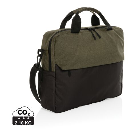 "Sacoche ordinateur 15.6""en rPET AWARE™ Kazu" vert | sans marquage | non disponible | non disponible | non disponible