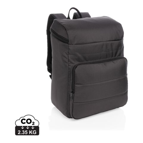 Sac à dos isotherme Impact en rPET AWARE™ noir | sans marquage | non disponible | non disponible