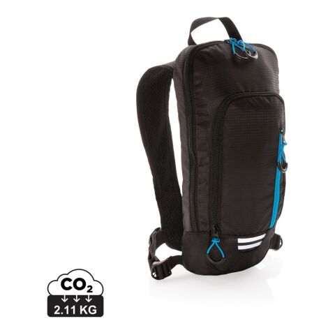 Sac à dos de randonnée Explorer Small 7L noir-bleu | sans marquage | non disponible | non disponible | non disponible