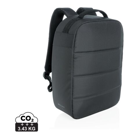 Sac à dos antivol Impact en rPET AWARE™ noir | sans marquage | non disponible | non disponible