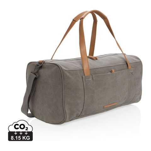 Sac week-end en toile gris | sans marquage | non disponible | non disponible | non disponible