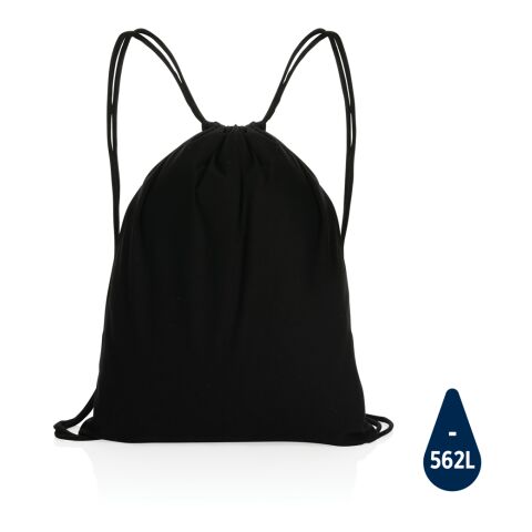 Sac à dos cordelettes en coton recyclé 145 gr Impact AWARE™