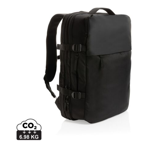 Sac à dos weekend extensible Swiss Peak en rPET AWARE™ noir | sans marquage | non disponible | non disponible | non disponible