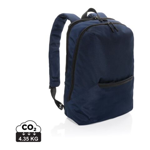 Sac à dos pour ordinateur 15,6 pouces Impact AWARE™ 1200D bleu marin-bleu | sans marquage | non disponible | non disponible | non disponible