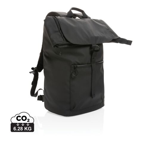 Impact AWARE™ RPET Water resistant 15.6"laptop backpack noir | sans marquage | non disponible | non disponible | non disponible