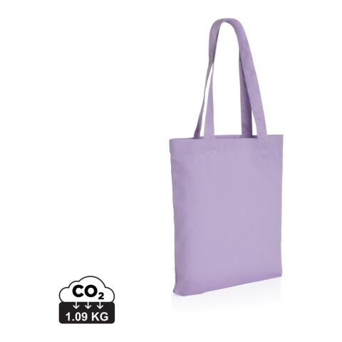 Sac tote en toile recyclé 285 g/m² Impact Aware™ violet | sans marquage | non disponible | non disponible | non disponible