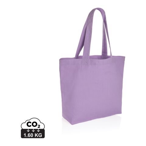 Sac shopping en toile recyclé 240g/m² Impact Aware™ Lavande | sans marquage | non disponible | non disponible | non disponible