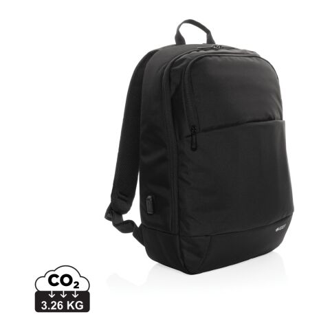 Sac à dos moderne pour ordinateur 15,6&#039; Swiss Peak AWARE™ noir | sans marquage | non disponible | non disponible | non disponible