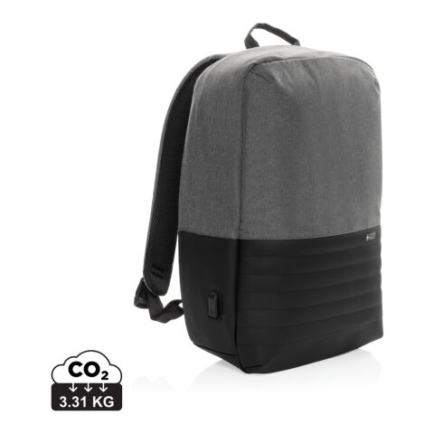 Sac à dos antivol pour ordinateur 15&#039; Swiss Peak AWARE™ gris | sans marquage | non disponible | non disponible