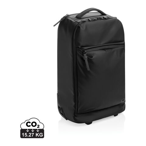 Sac à dos de voyage cabine à roulettes Swiss Peak OSLO RCS noir | sans marquage