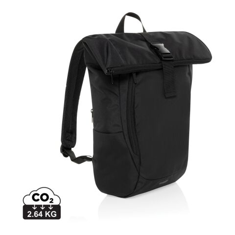 Sac à dos ordinateur 15,6&quot; en rPET Aware™ Swiss Peak Leonard noir | sans marquage | non disponible | non disponible | non disponible