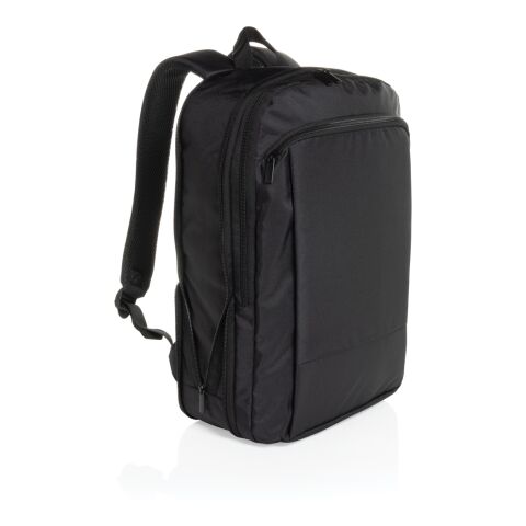 Sac à dos ordinateur 15,6 extensible en rPET Aware™ Flexpack noir | sans marquage | non disponible | non disponible