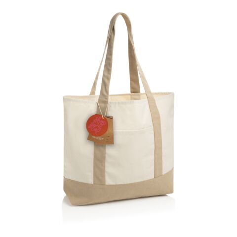 Sac cabas 350gsm en coton recyclé AWARE™ SHOP LOCAL