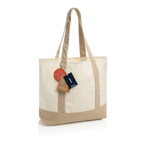 Sac cabas 350gsm en coton recyclé AWARE™ SHOP LOCAL blanc | sans marquage | non disponible | non disponible | non disponible