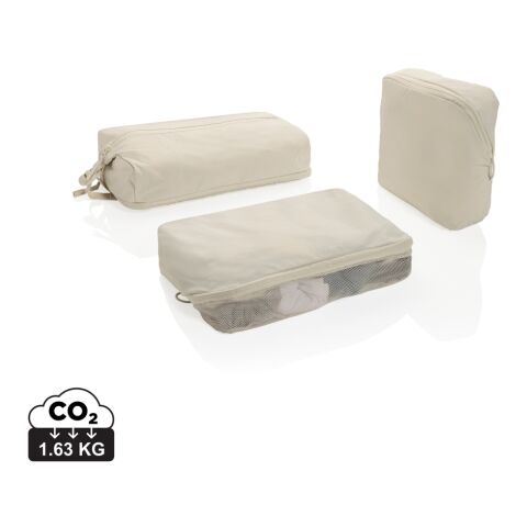 Lot de cubes de rangement en nylon recyclé RCS KENTO URBAN