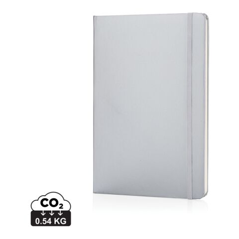 Carnet de notes A5 Basic argent | sans marquage | non disponible | non disponible