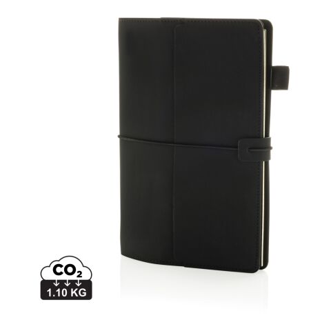 Carnet de notes 3 en 1 rechargeable en PU Daily Notes Binder noir | sans marquage | non disponible | non disponible