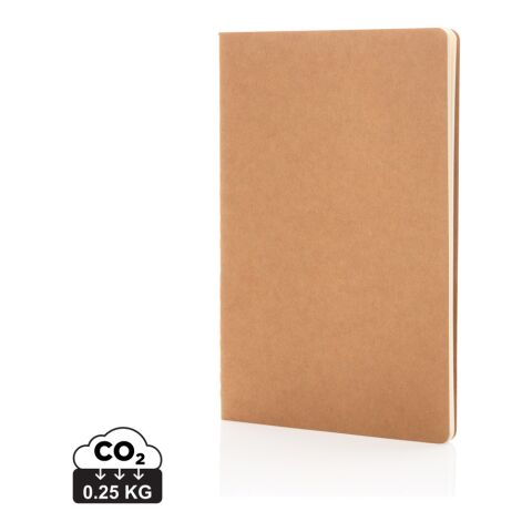 Carnet A5 à couverture souple FSC® marron | sans marquage | non disponible | non disponible