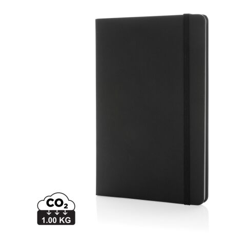 Cahier A5 en kraft recyclé et papier de verre Craftstone noir | sans marquage | non disponible | non disponible