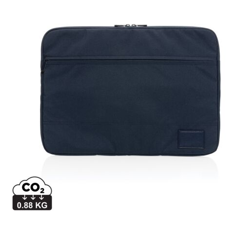 Pochette pour ordinateur portable 15.6&#039; Impact AWARE™ bleu marin | sans marquage | non disponible | non disponible