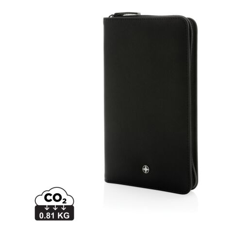 Portefeuille de voyage RFID Swiss Peak Heritage en rPU RCS