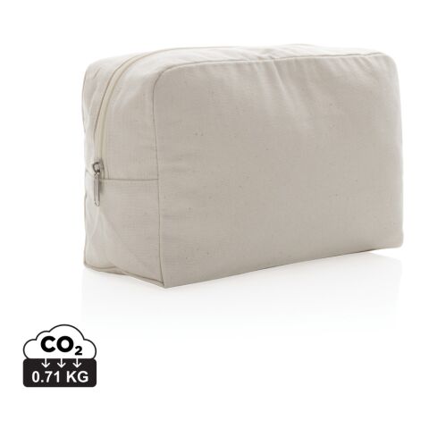 Trousse de toilette en toile recyclée non teintée Aware™