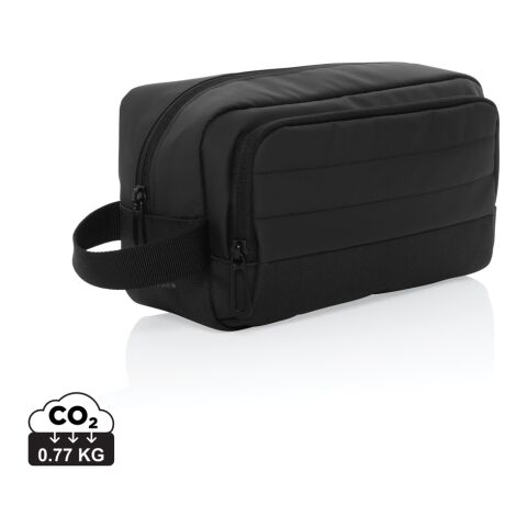 Trousse de toilette en rPET AWARE™ Armond noir | sans marquage | non disponible | non disponible