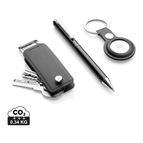 Coffret cadeau 3 pcs en PU recyclé RCS Swiss Peak Tula noir | sans marquage | non disponible | non disponible