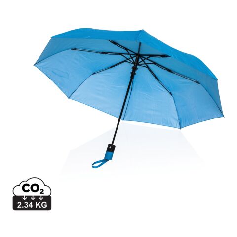 Mini parapluie 21" à ouverture automatique Impact AWARE™ Bleu Tranquille