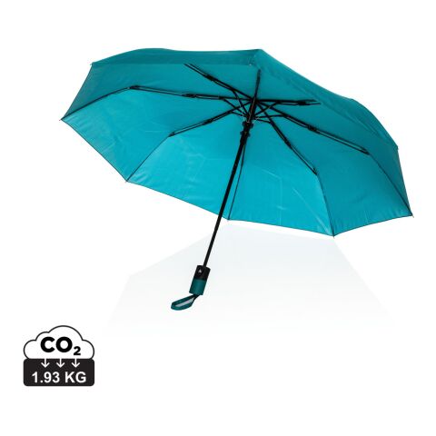 Mini parapluie 21&quot; à ouverture automatique Impact AWARE™ vert | sans marquage | non disponible | non disponible