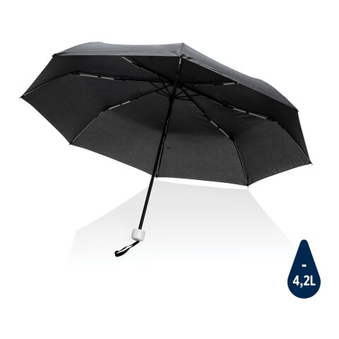 Mini parapluie 20.5&quot; en rPET 190T Impact AWARE™ blanc | sans marquage | non disponible | non disponible
