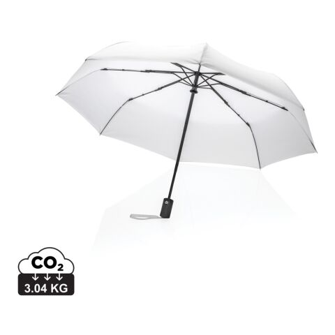 Parapluie 21&quot; automatique en rPET 190T Impact AWARE™ blanc | sans marquage | non disponible | non disponible