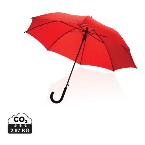 Parapluie 23&quot; en rPET 190T avec ouverture auto Impact AWARE™ rouge | sans marquage | non disponible | non disponible