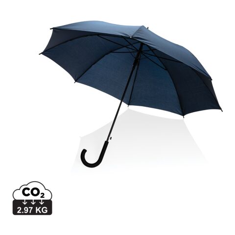 Parapluie 23&quot; en rPET 190T avec ouverture auto Impact AWARE™ bleu marin | sans marquage | non disponible | non disponible