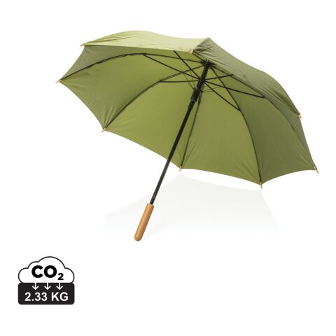 Parapluie 23" en rPET et bambou ouverture auto Impact AWARE™