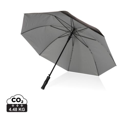 Parapluie 27&quot; rPET bi couleur ouverture auto Impact AWARE™ argent | sans marquage | non disponible | non disponible