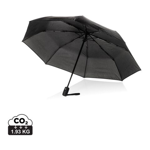 Parapluie automatique 21&quot; en rPET Aware™ Swiss Peak Vito noir | sans marquage | non disponible | non disponible