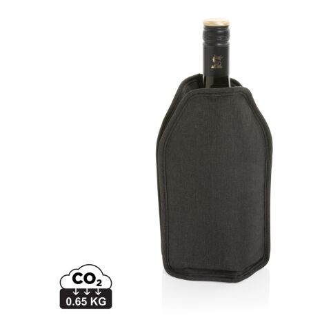 Housse réfrigérante à vin Vino en rPET AWARE™ noir | sans marquage | non disponible | non disponible