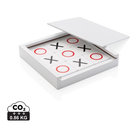 Jeu de Morpion FSC® blanc | sans marquage | non disponible | non disponible