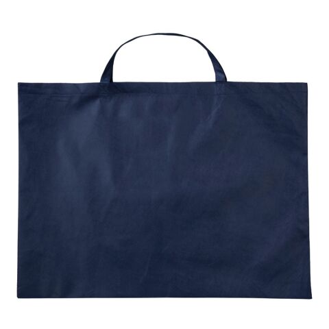 Sac en PP de 70 x 50 cm avec petites anses bleu marine | sans marquage | sans marquage