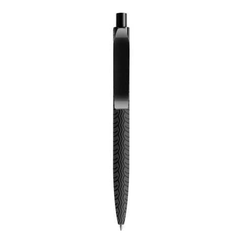Prodir QS03 stylo à bille surface de pneu non disponible | sans marquage | non disponible | Mat | 02 White | 75 Black | Noir