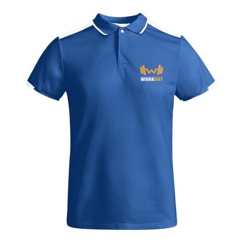 Polo de sport Tamil à manches courtes pour homme Standard | Bleu royal-Blanc | XL | sans marquage | non disponible | non disponible | non disponible