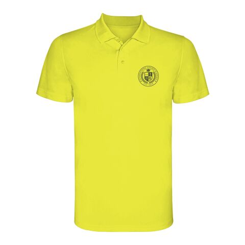 Polo sport Monzha à manches courtes pour homme Standard | Fluor Yellow | 3XL | sans marquage | non disponible | non disponible | non disponible