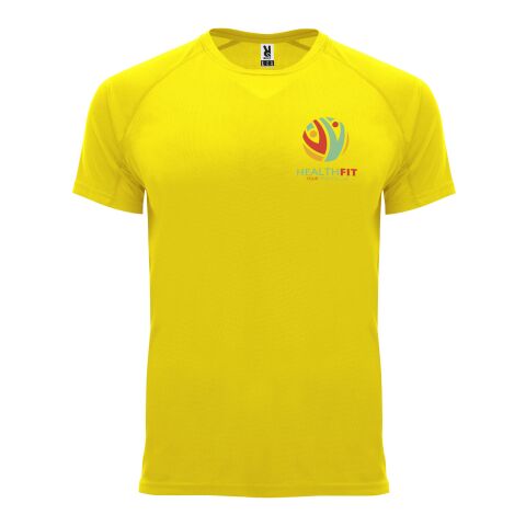 T-shirt Bahrain en maille piquée à manches courtes pour homme Standard | Jaune | L | sans marquage | non disponible | non disponible | non disponible