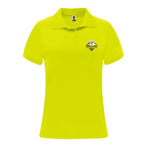 Polo sport Monzha à manches courtes pour femme Standard | Fluor Yellow | M | sans marquage | non disponible | non disponible | non disponible
