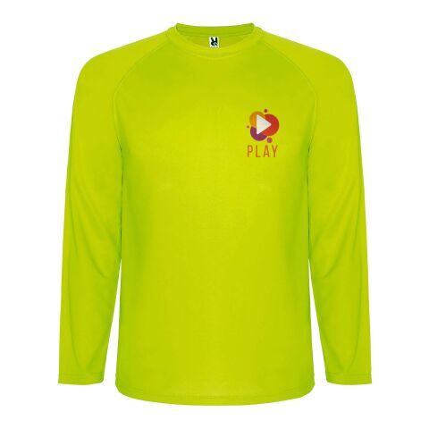 Montecarlo t-shirt de sport à manches longues pour hommes Standard | Fluor Yellow | L | sans marquage | non disponible | non disponible | non disponible
