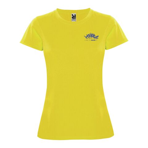 T-shirt sport Montecarlo à manches courtes pour femme Standard | Jaune | M | sans marquage | non disponible | non disponible | non disponible