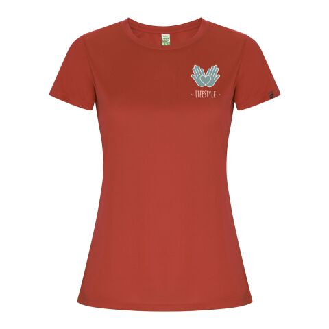 T-shirt sport Imola à manches courtes pour femme Standard | Rouge | 2XL | sans marquage | non disponible | non disponible | non disponible